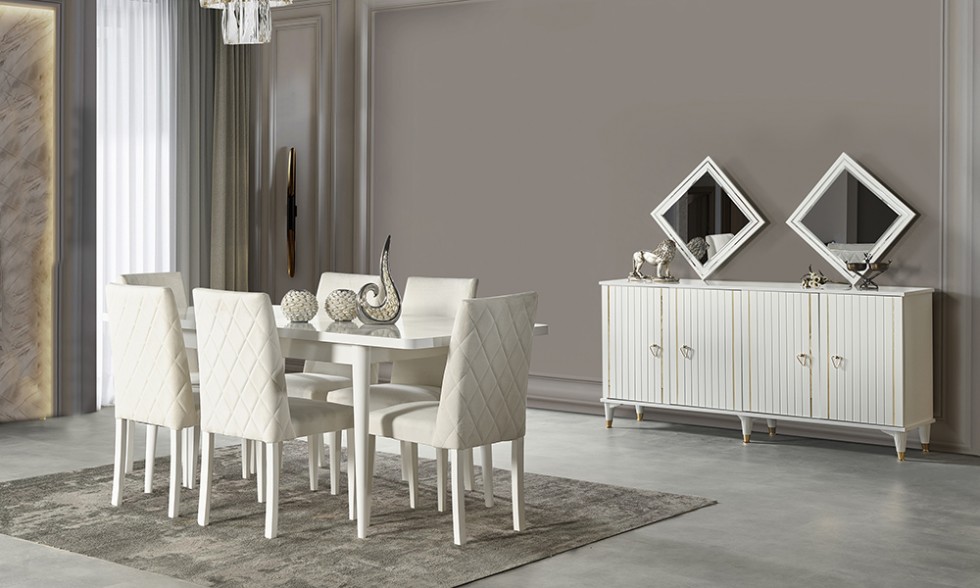 Kodu: 12437 - Beautiful Kitchen Table And Chairs Set