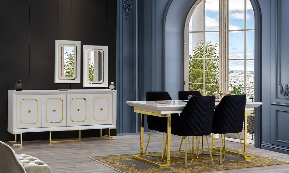 Kodu: 12464 - Contemporary Dining Room Sets For Small Spaces