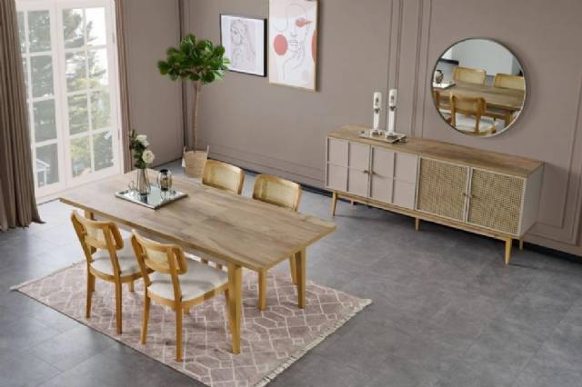 Elegant Dining Room Set Table And Chairs