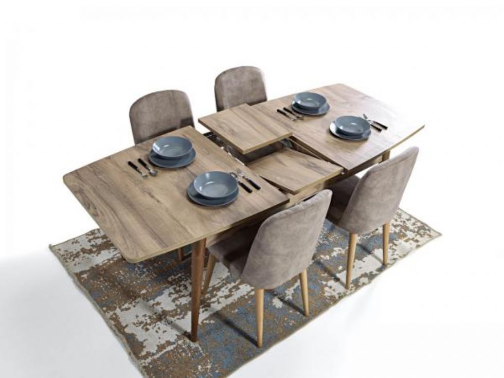 Kodu: 12416 - Exclusive Dining Room Table Chairs Set For Apartment
