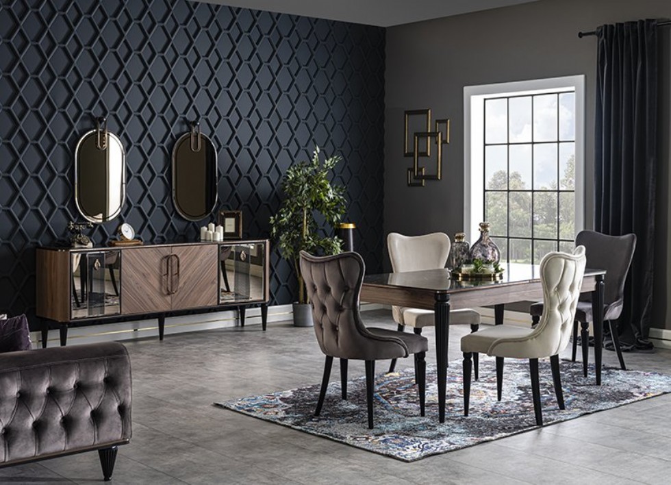 Kodu: 12458 - Kitchen Table And Chairs Exclusive Luxury Design