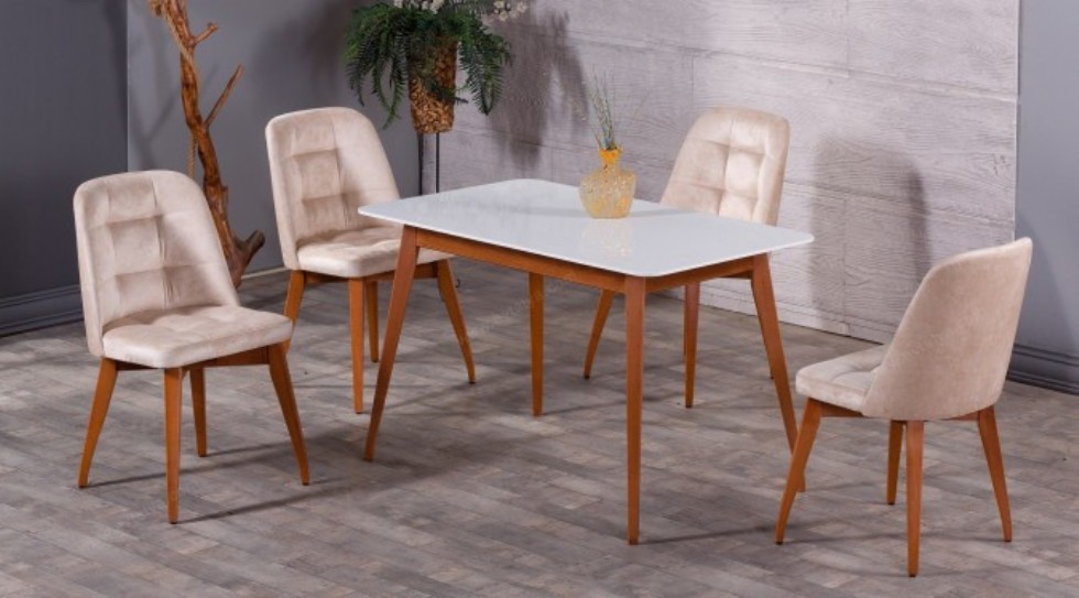 Kodu: 12505 - Modern Kitchen And Dining Room Dining Room Table Chairs Set