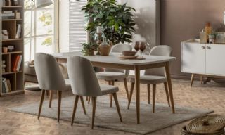 Bring Nature Indoors: Wooden Dining Table And Chair Set