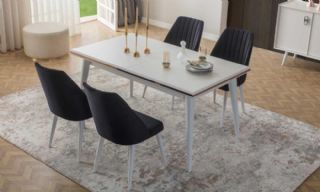 Modern Dining Table And Chairs For Small Spaces